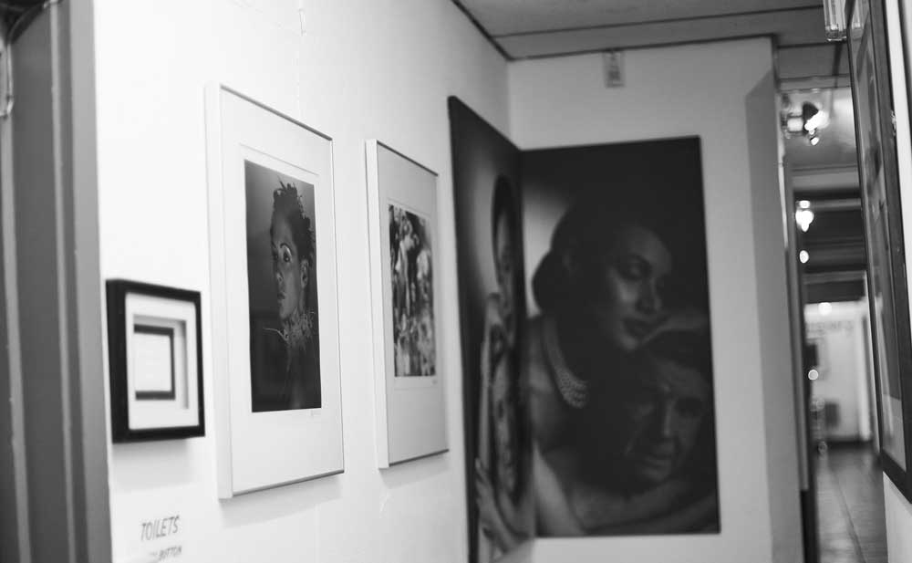 Framed photos at Holborn Studios